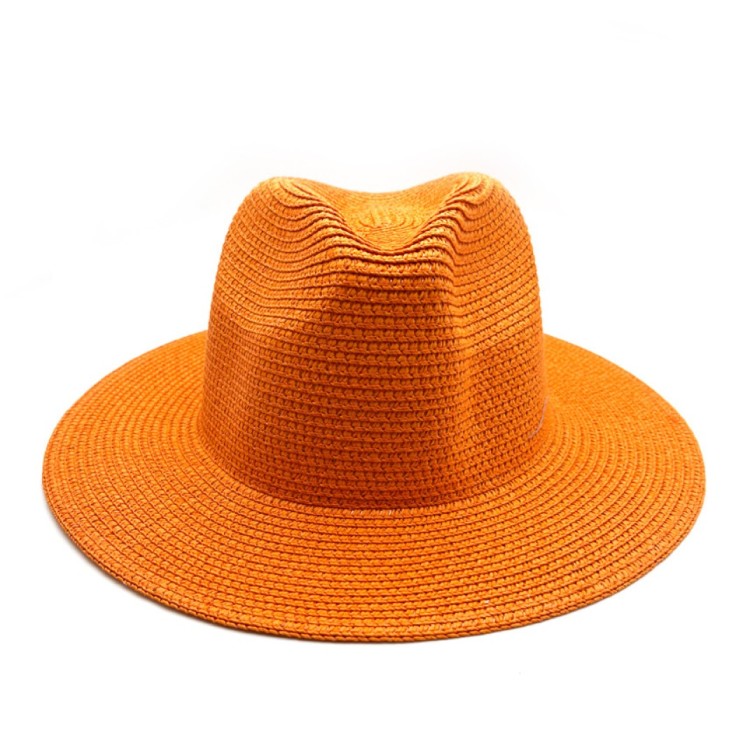 CM3337 Plain Straw Fedora