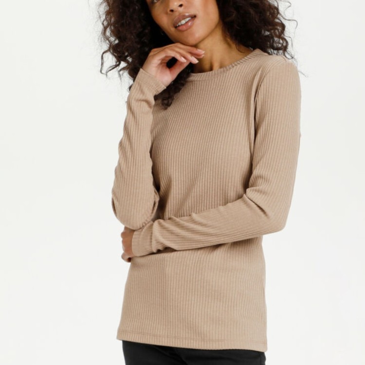 KAmarca Long Sleeve Ribbed Top