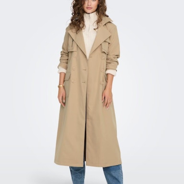 KASTANJE TRENCHCOAT 