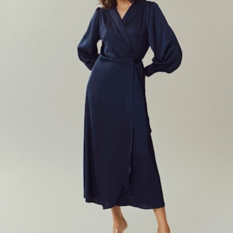 VIENNA RAVENNA WRAP DRESS