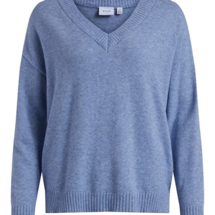 VIRIL OVERSIZE V-NECK KNIT